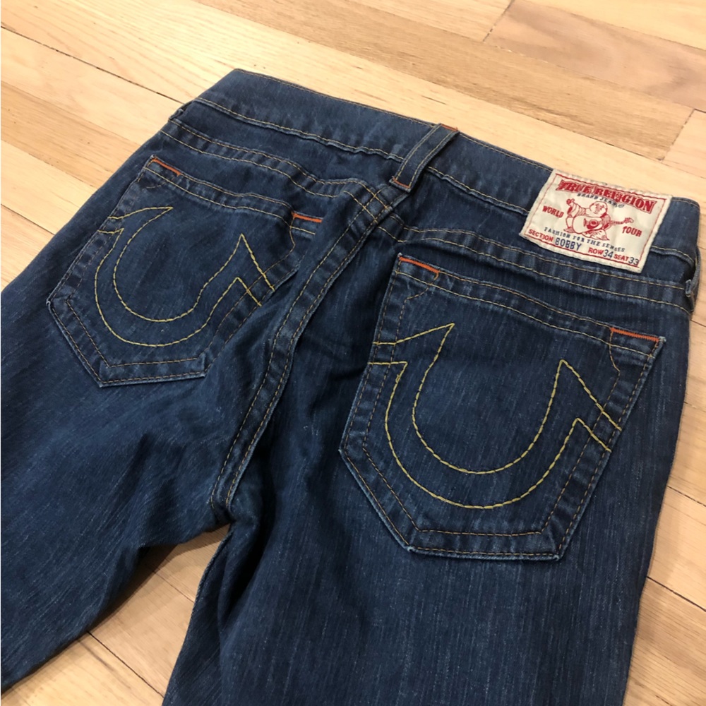 True Religion Mens Jeans Bobby 34x33